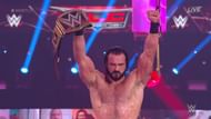 Drew McIntyre after retaining the WWE title at TLC 2020.